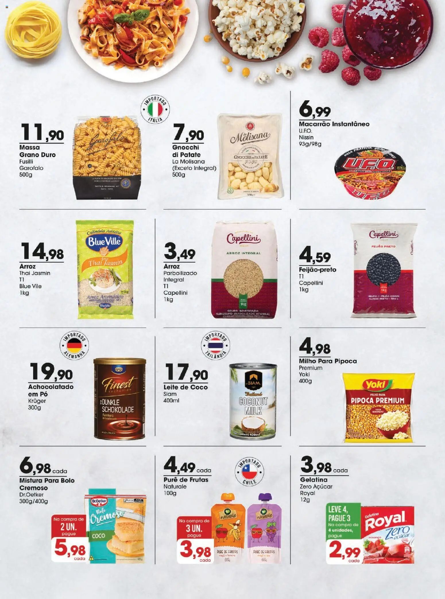 Zaffari Folheto - válido de 20.01.2026 | Página: 4 | Produtos: Coco, Achocolatado, Arroz, Açúcar