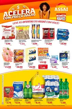 Assaí Atacadista ofertas - SE - Pré-Visualização do folheto da loja Assaí Atacadista, válido de 27.03.2026