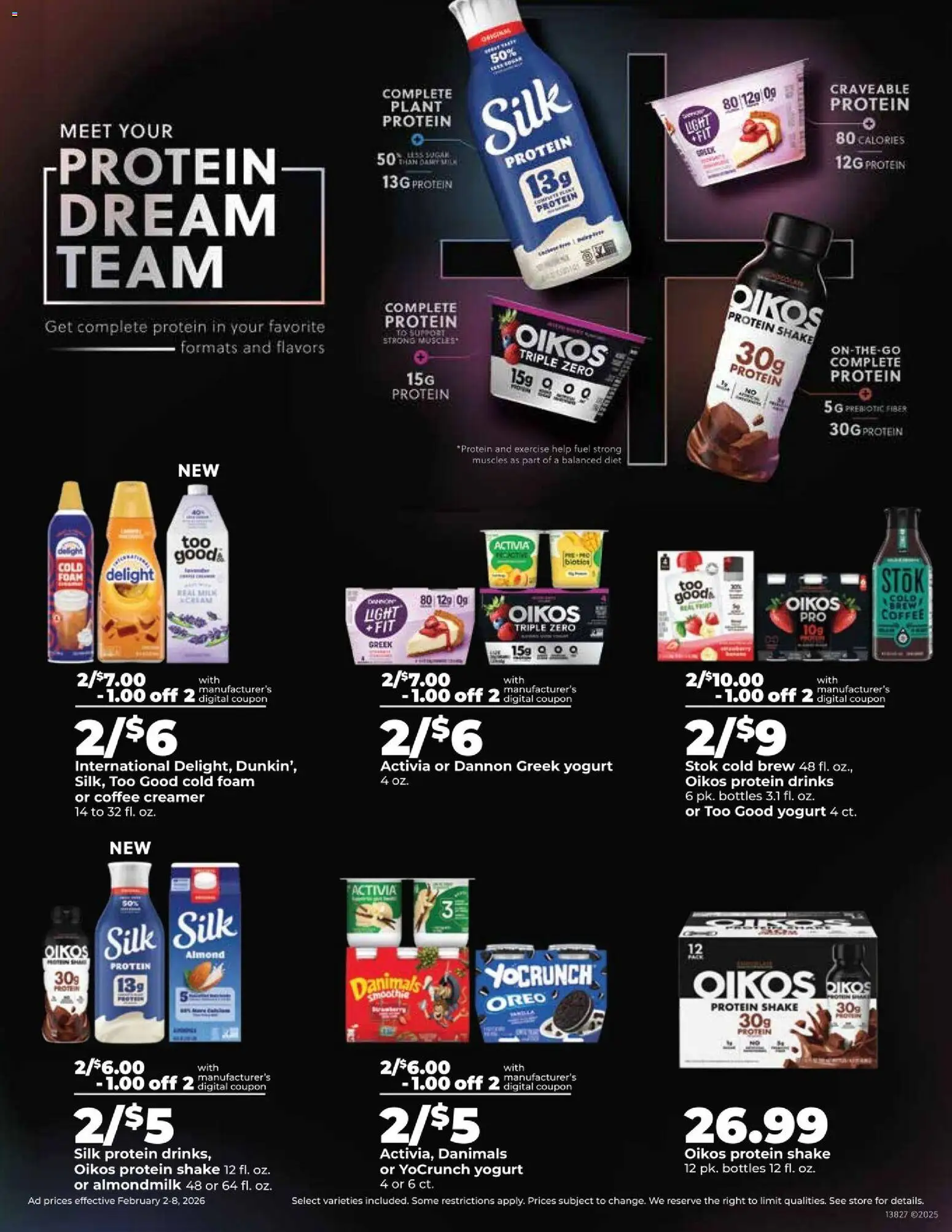 HyVee Weekly Ad - valid from 02.02.2026 | Page: 18 | Products: Milk, Yogurt, Coffee, Sugar