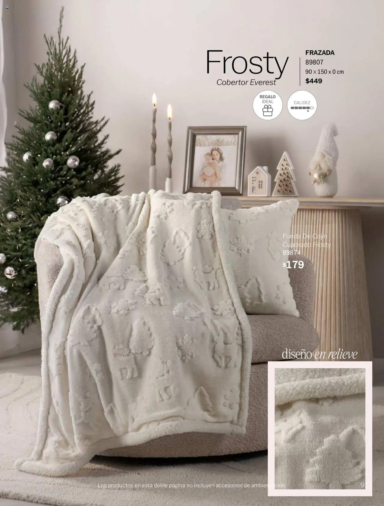 Nuevas ofertas de Vianney válidas en toda la República Mexicana desde el 15.08.2025. ¡Encuentra las mejores ofertas en Vianney - Catálogo Invierno! | Página: 93 | Productos: Cobertor, Funda