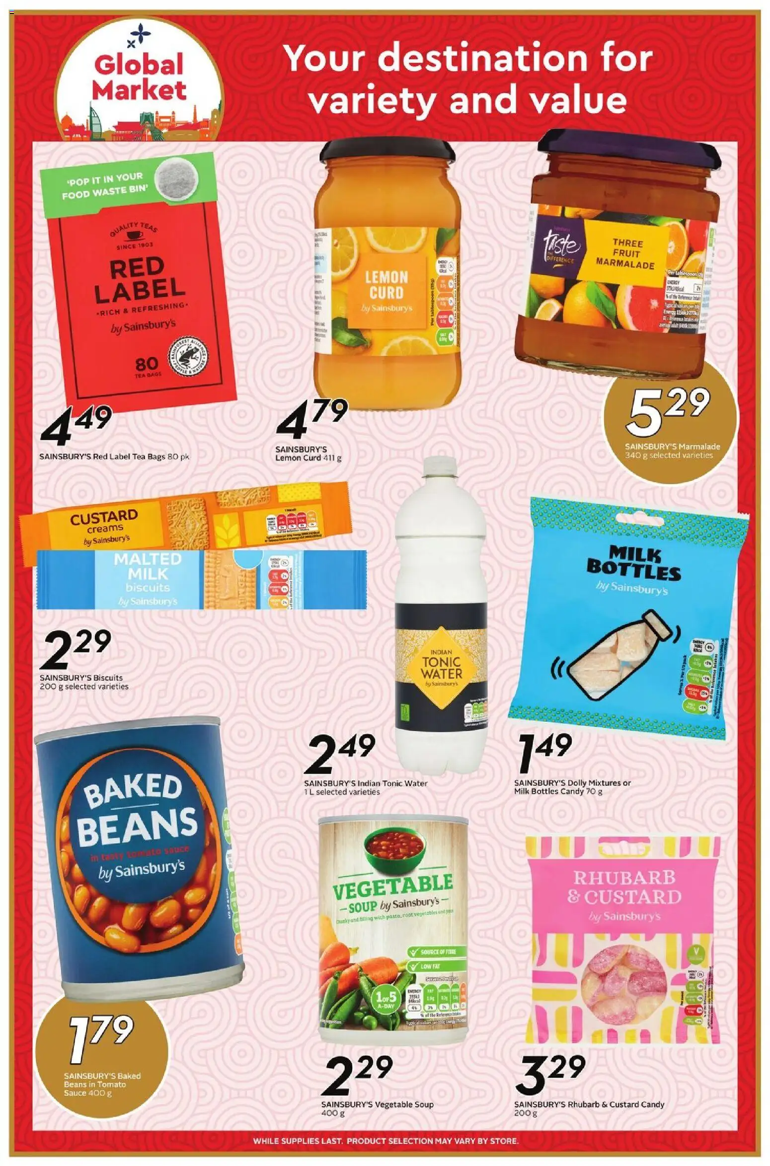 Sobeys flyer valid from 06.11.2025 | Page: 16 | Products: Tea, Bag, Milk