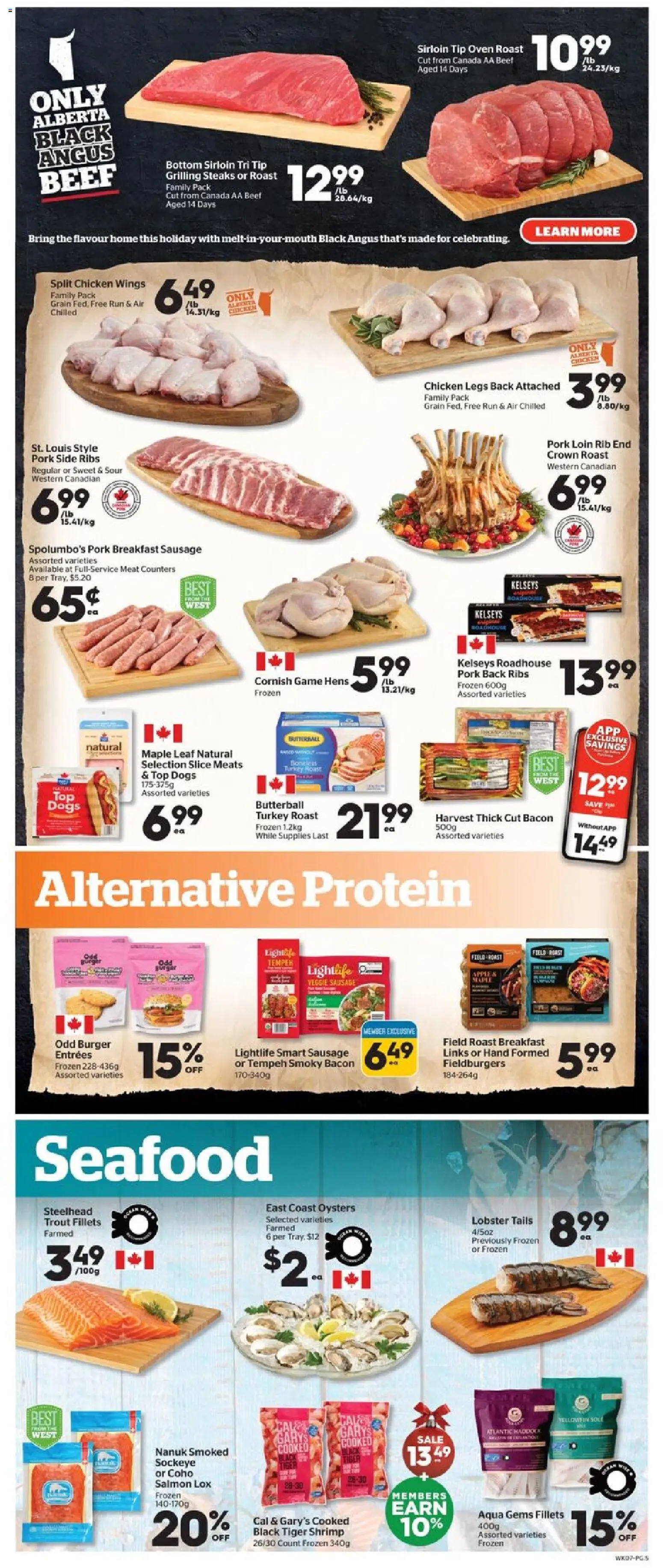 Calgary Co-op flyer valid from 18.12.2025 | Page: 6 | Products: Turkey, Game, Oven, Chicken