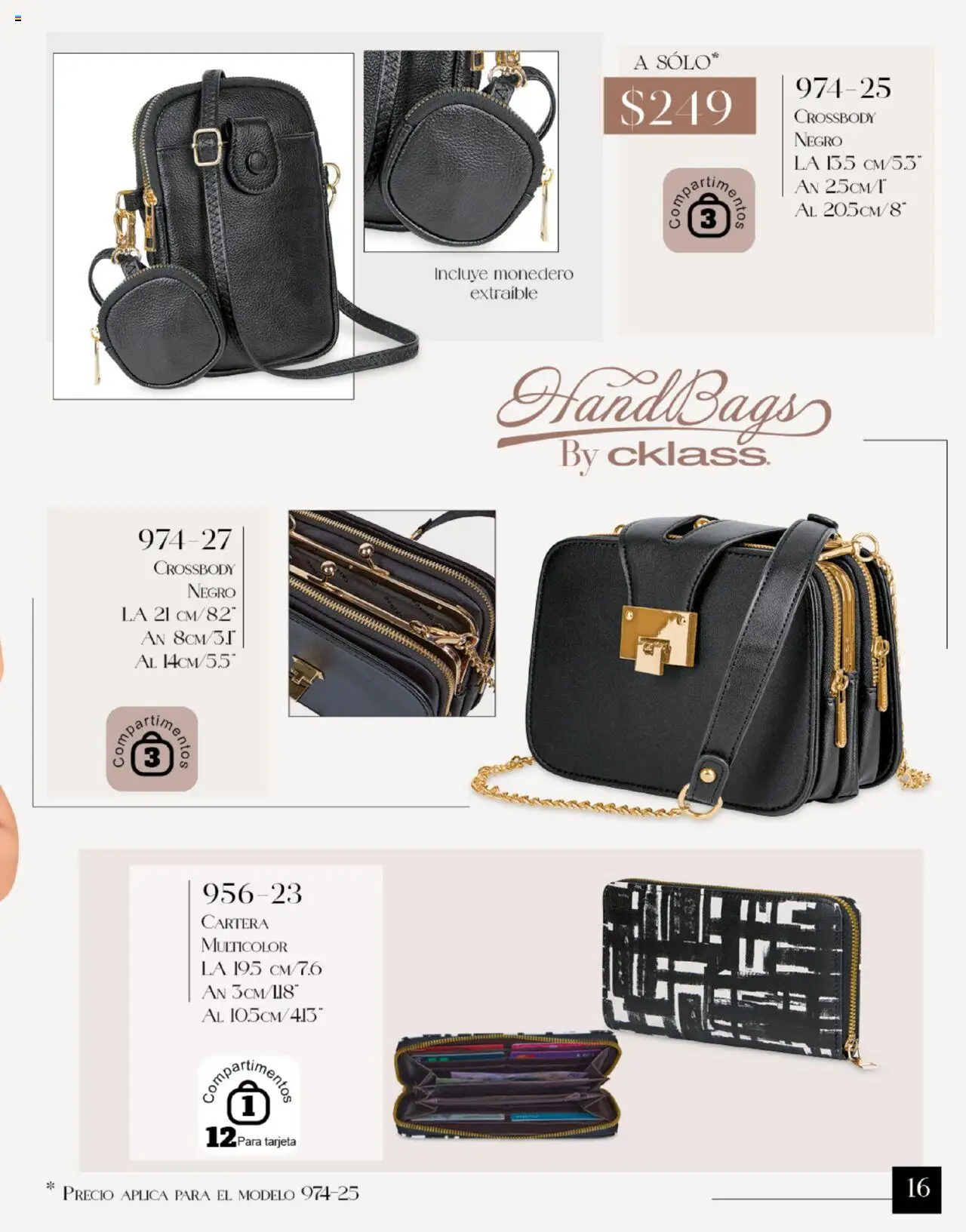 Nuevas ofertas de Cklass válidas en toda la República Mexicana desde el 14.07.2025. ¡Encuentra las mejores ofertas en Cklass catálogo Bolso! | Página: 17 | Productos: Monedero