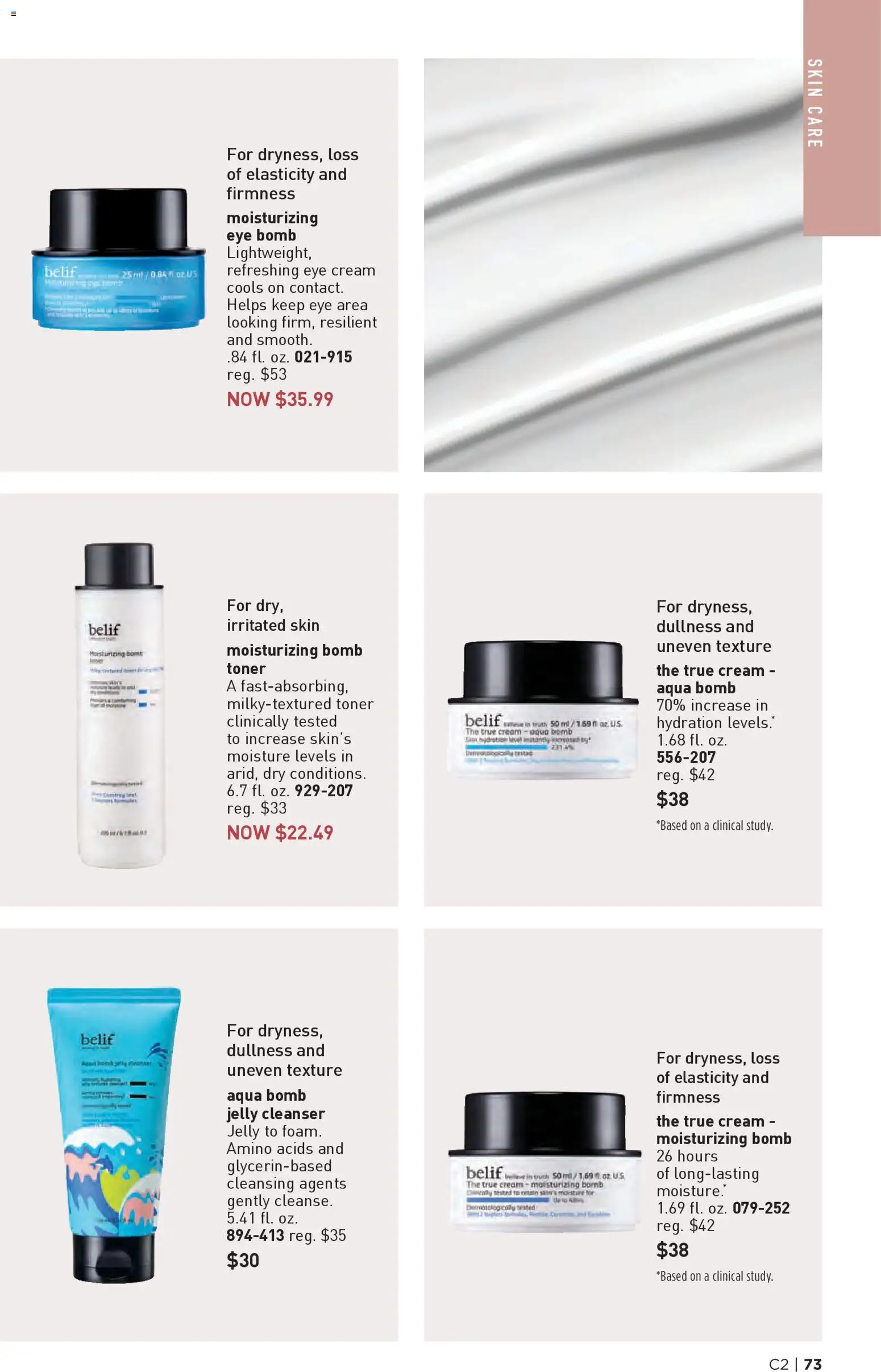 Avon Brochure - valid from 14.01.2026 | Page: 73 | Products: Eye Cream, Cream, Toner