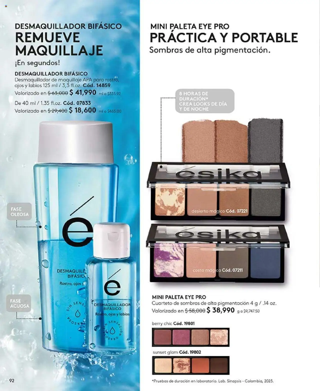 Ésika revista - valida desde el 05.09.2025 | Página: 92 | Productos: Maquillaje