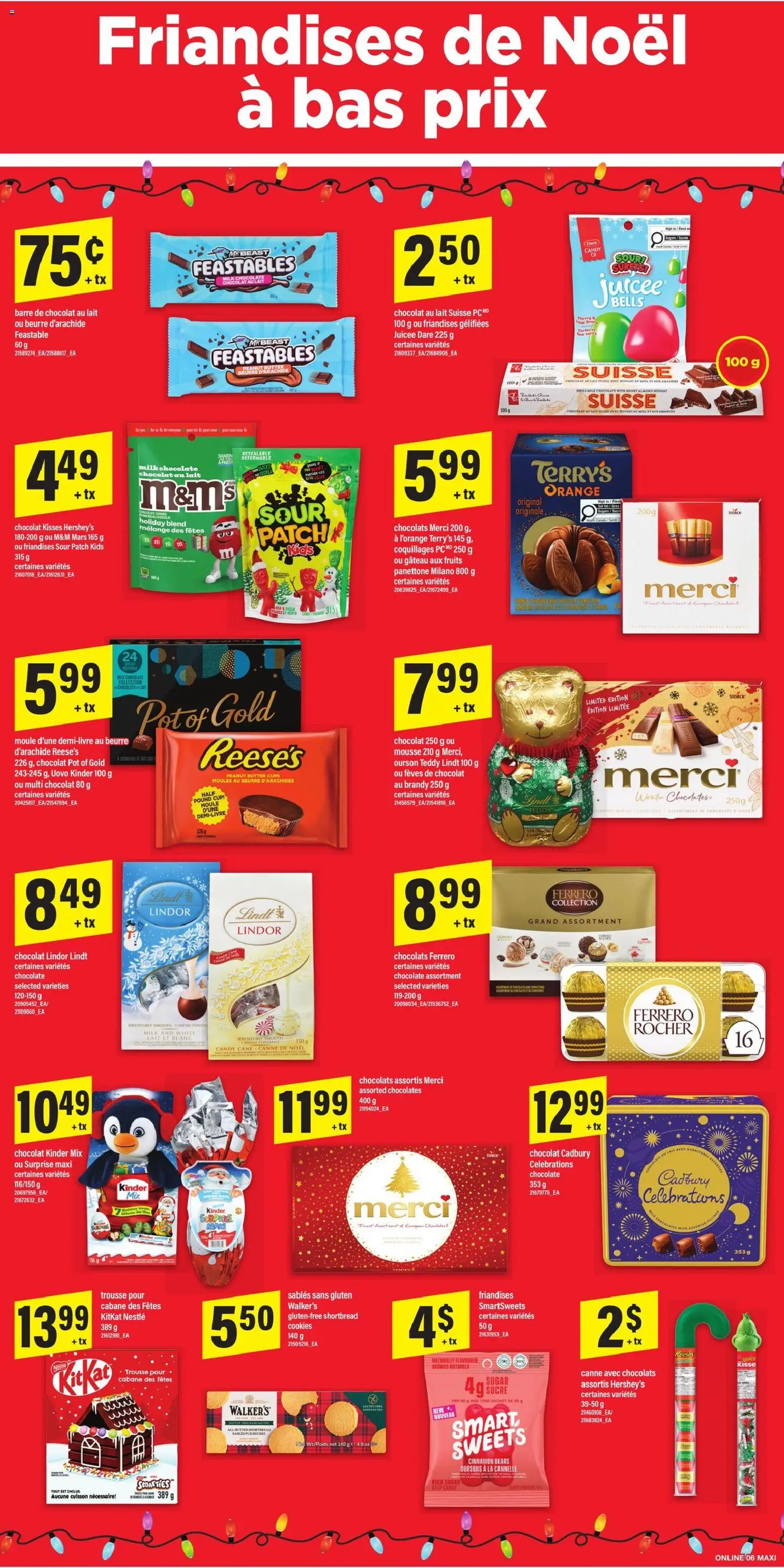 Maxi flyer valid from 11.12.2025 | Page: 11 | Products: Bag, Milk, Butter, Chocolate