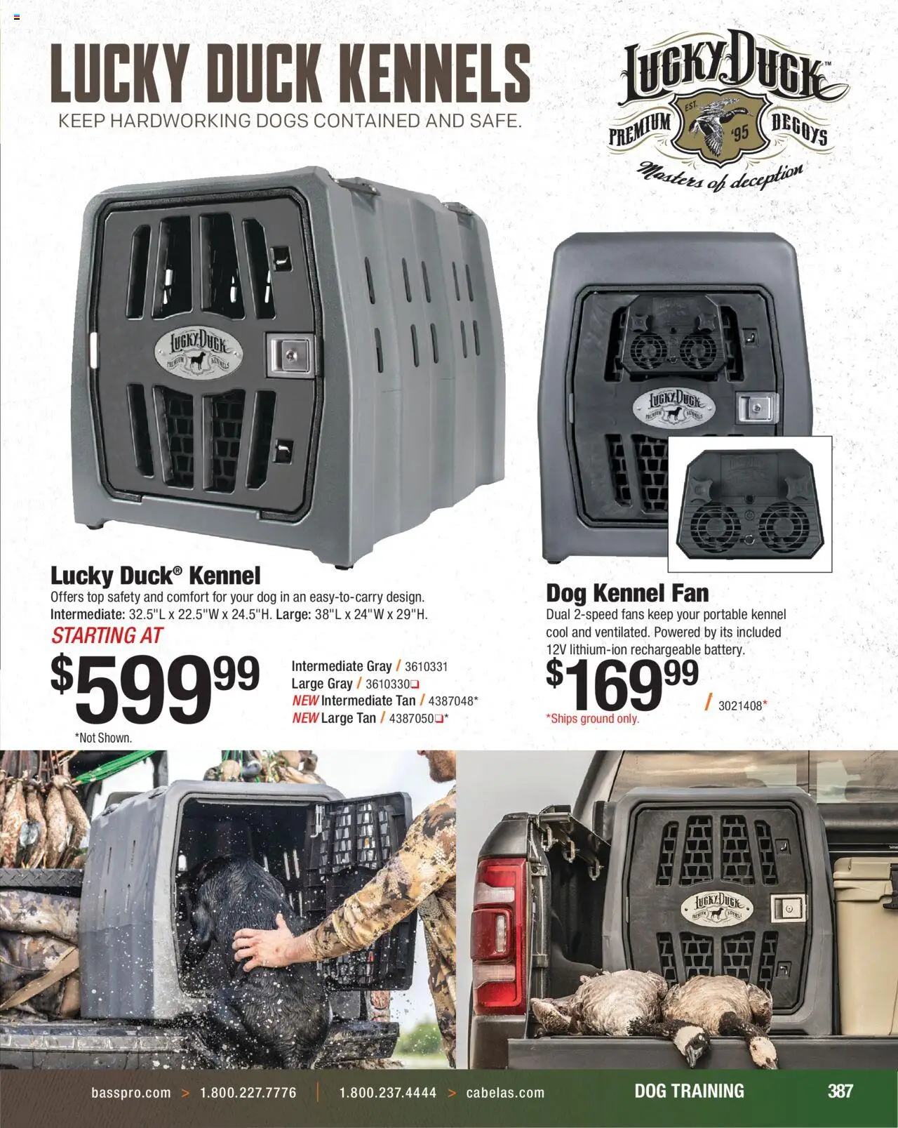 Cabela's Hunting Master 25 - valid from 11.08.2025 | Page: 387 | Products: Fan