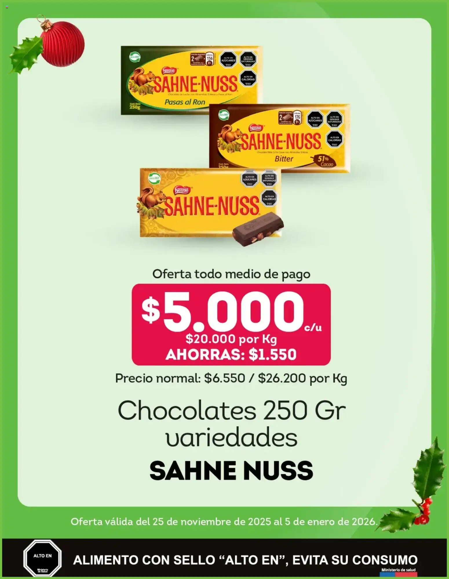 Tottus ofertas  │ válido desde el 18.12.2025 | Página: 8 | Productos: Cacao, Chocolate