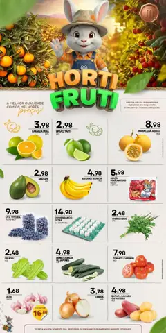 Mercadão Atacadista ofertas Hortifruti - Pré-Visualização do folheto da loja Mercadão Atacadista, válido de 18.03.2026