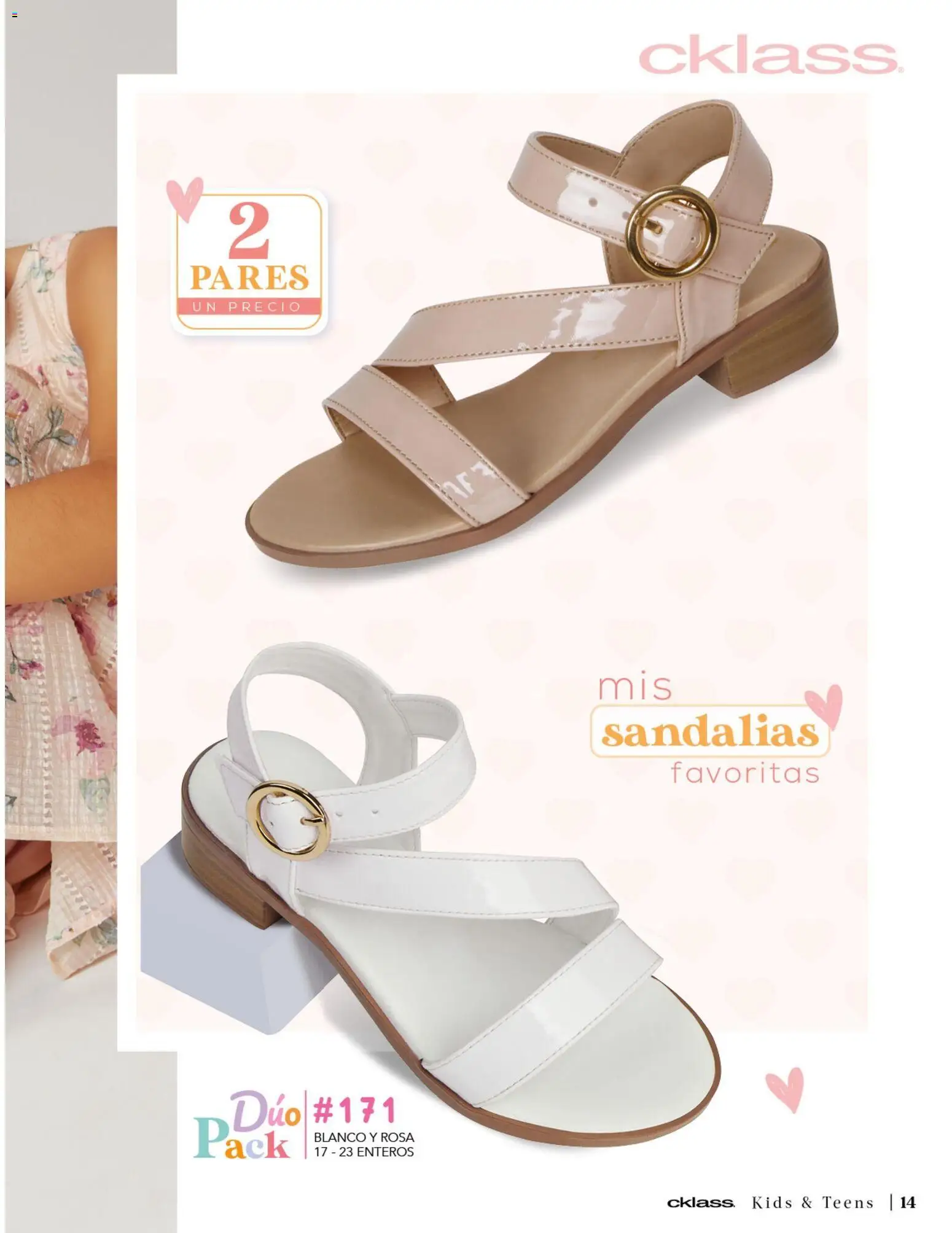 Nuevas ofertas de Cklass válidas en toda la República Mexicana desde el 02.01.2026. ¡Encuentra las mejores ofertas en Cklass catálogo Kids Niño! | Página: 98 | Productos: Sandalias