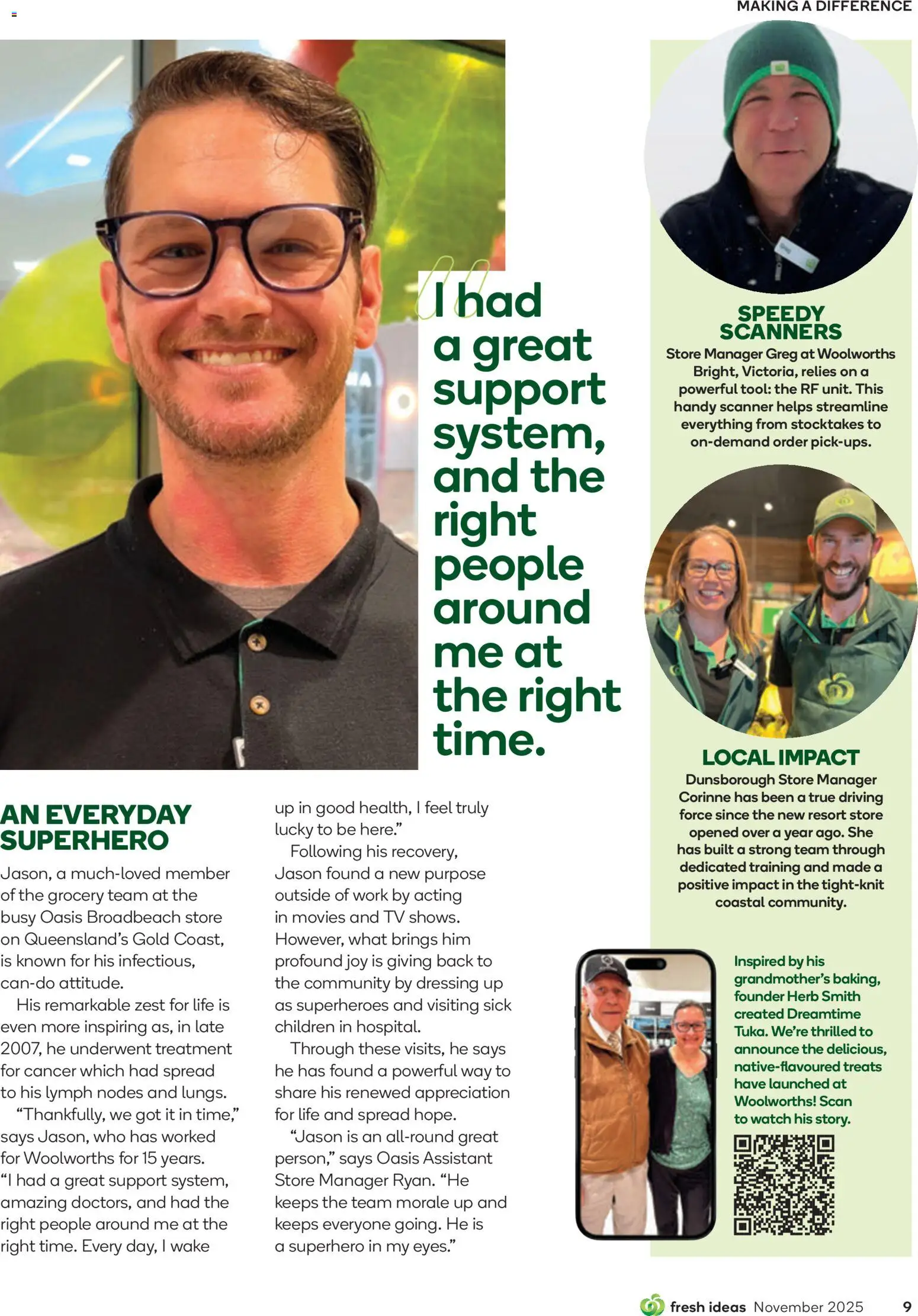 Woolworths catalogue - valid from 01.11.2025 | Page: 9 | Products: Watch, Tv, Scanner, Treatment