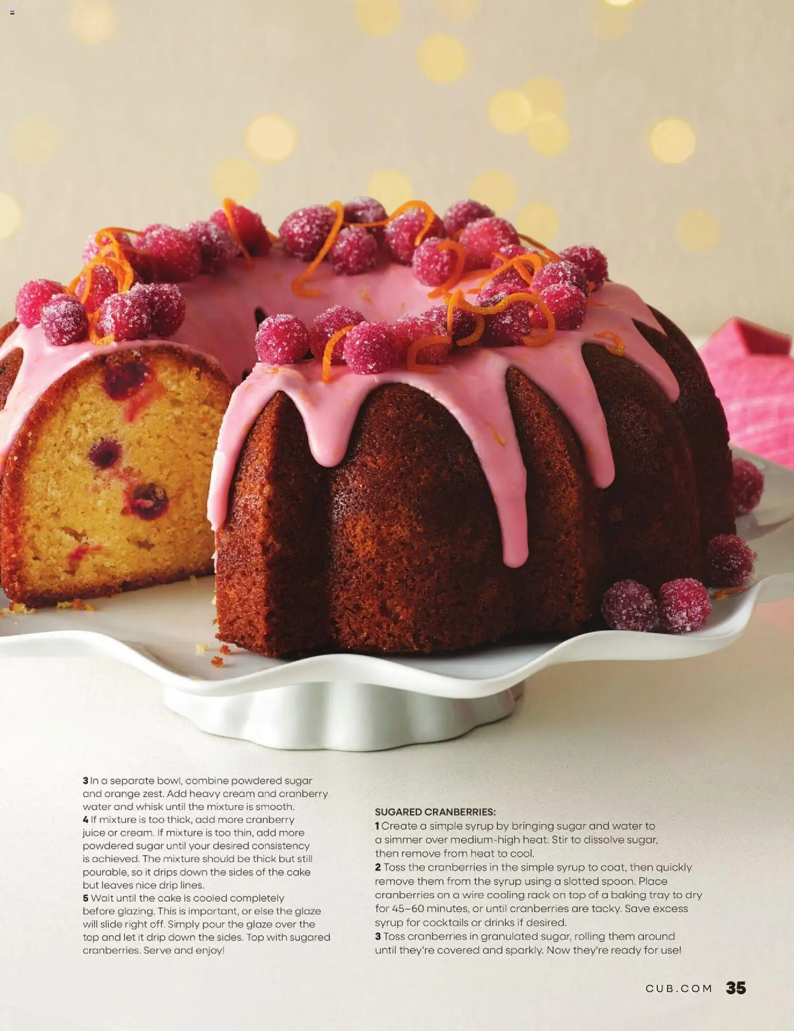 Cub Foods Magazine - valid from 31.10.2025 | Page: 29 | Products: Wire, Cream, Water, Sugar