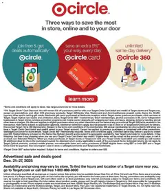 Preview of Target weekly ads valid from 21.12.2025 | Page: 47