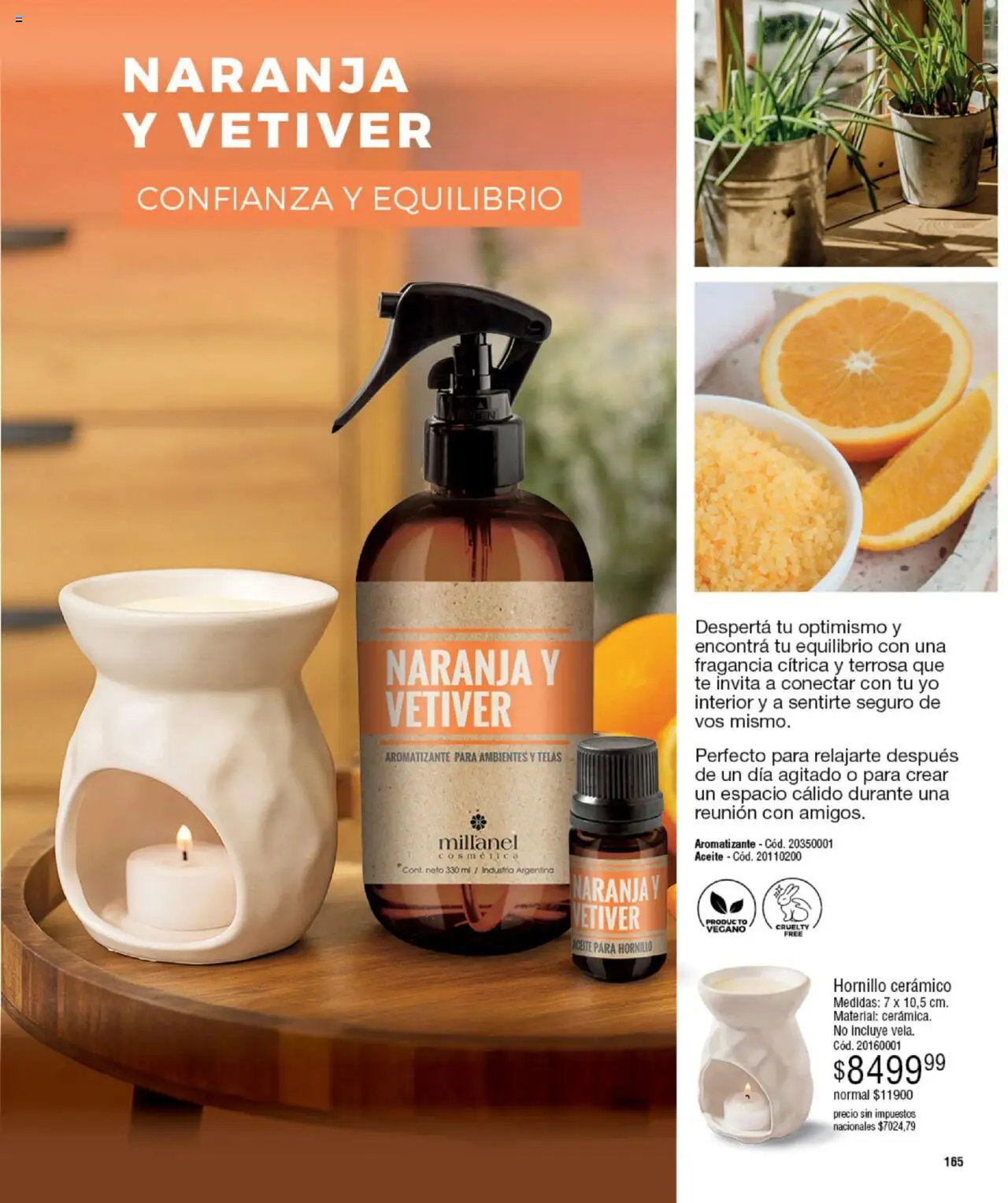 Millanel catálogo │ válido desde el 15.09.2025 | Página: 165 | Productos: Cerámico, Fragancia, Aceite, Té