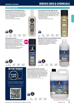 Preview of Jaycar Engineering & Scientific Catalogue 2025/2026  - valid from 09.07.2025 | Page: 73 | Products: Laundry, Rubbing alcohol