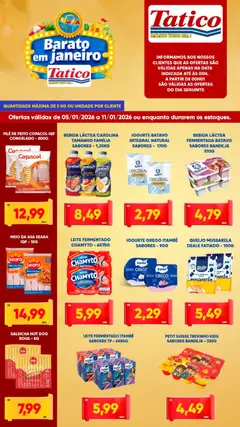 Tatico - Ofertas da semana - Pré-Visualização do folheto da loja Tatico, válido de 05.01.2026
