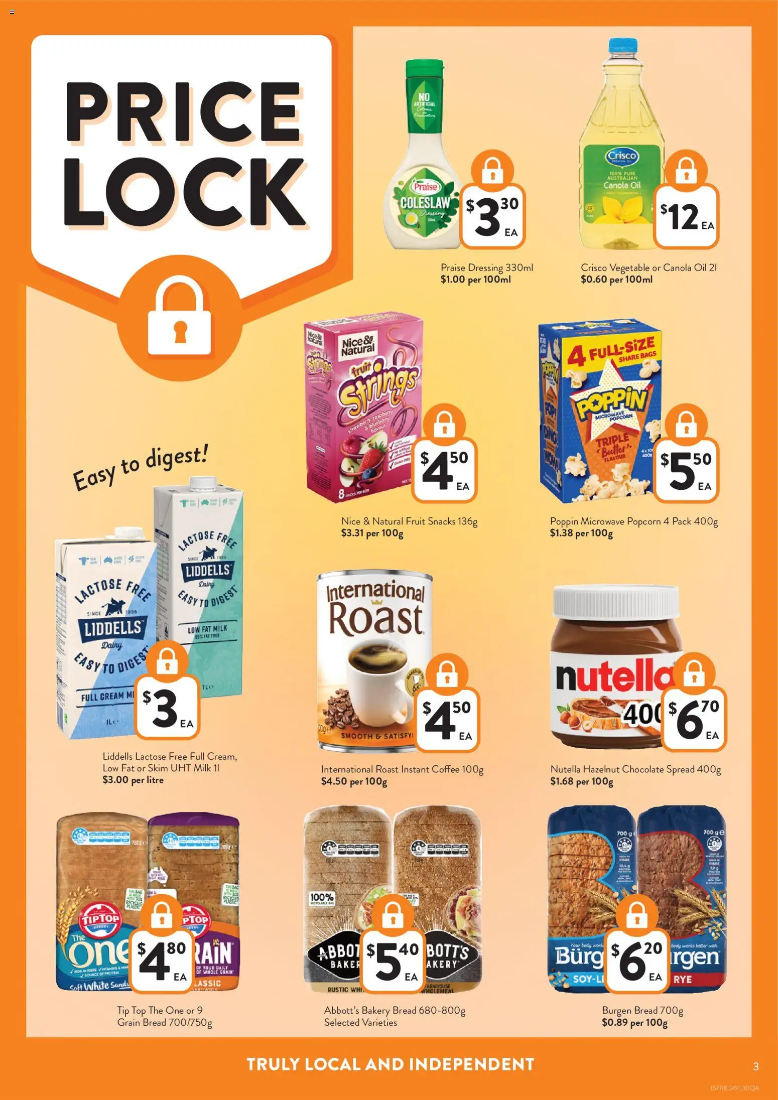 Foodworks catalogue - valid from 26.11.2025 | Page: 3 | Products: Dairy, Coffee, Chocolate, Cream