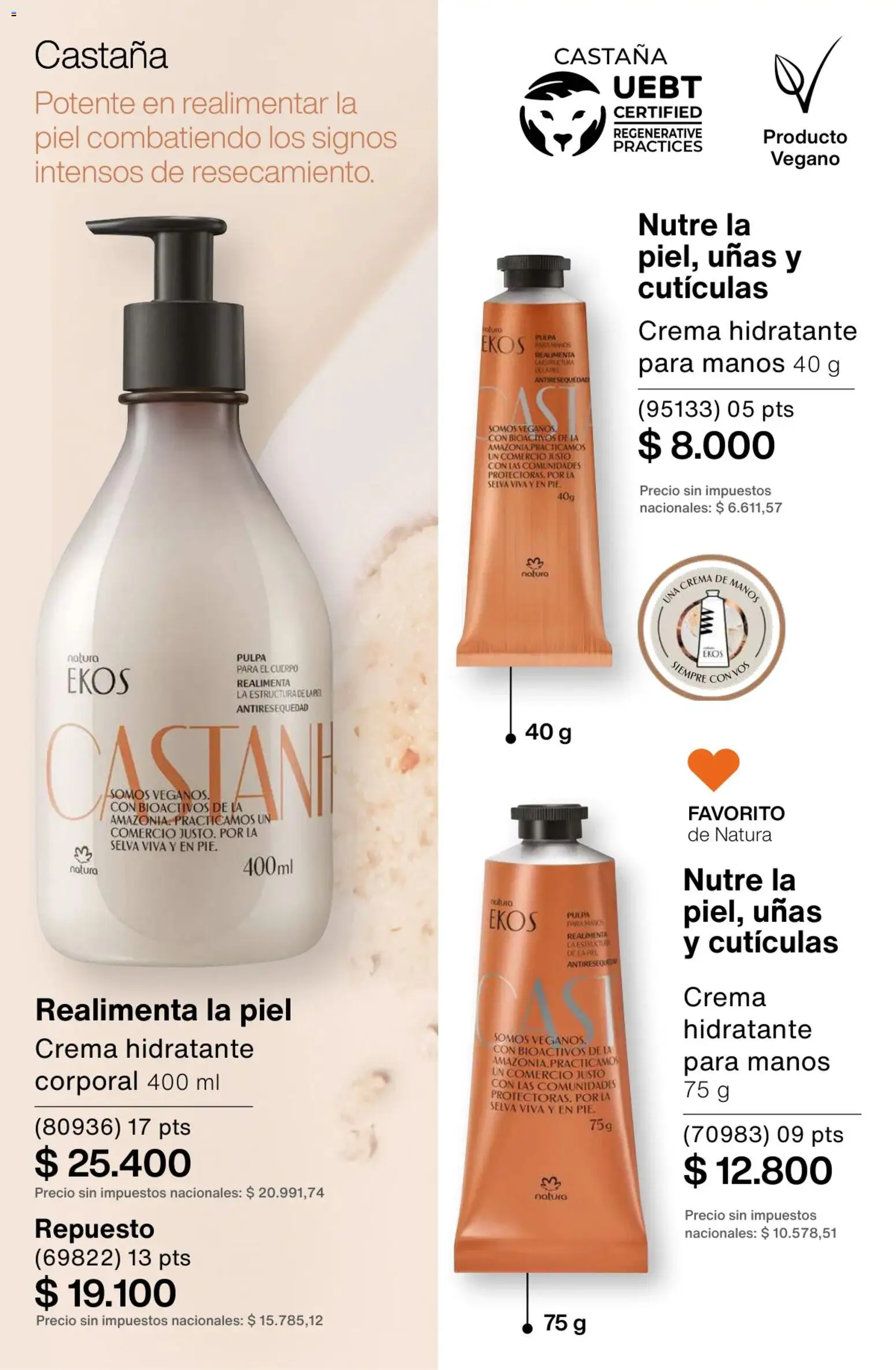 Catálogo Natura Ciclo 3 │ válido desde el 09.02.2026 | Página: 174 | Productos: Crema de manos, Crema