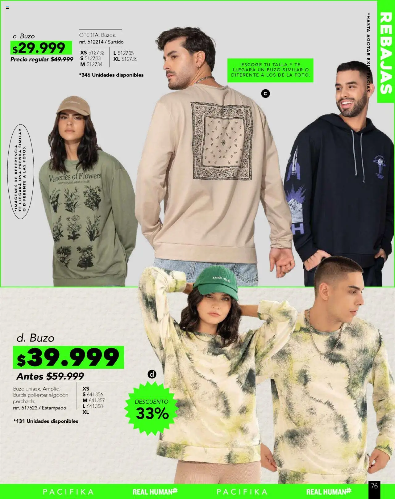 Pacifika revista - valida desde el 01.09.2025 | Página: 273 | Productos: Té, Algodón, Buzo