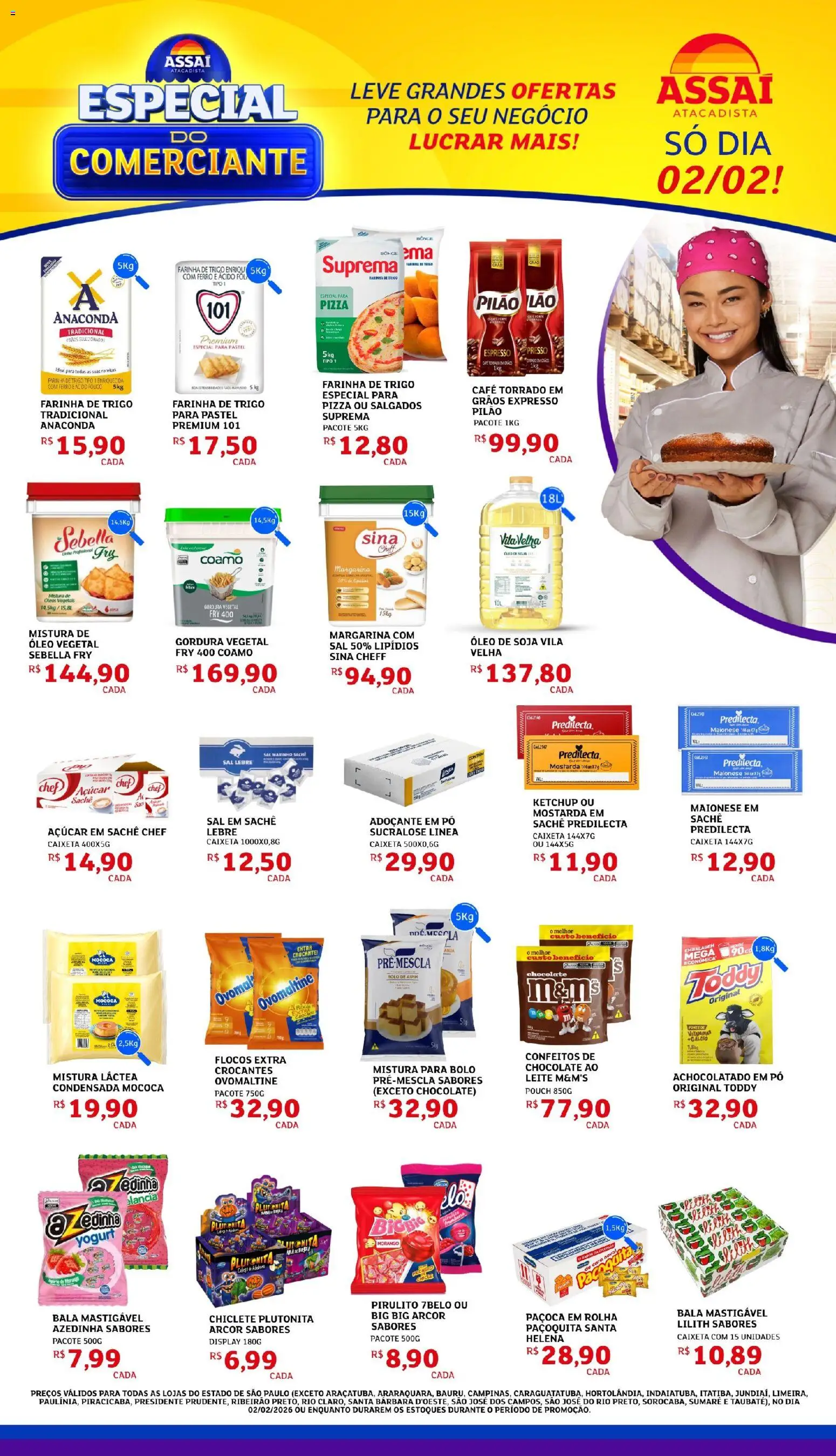 Assaí Atacadista Folheto - válido de 02.02.2026 | Página: 1