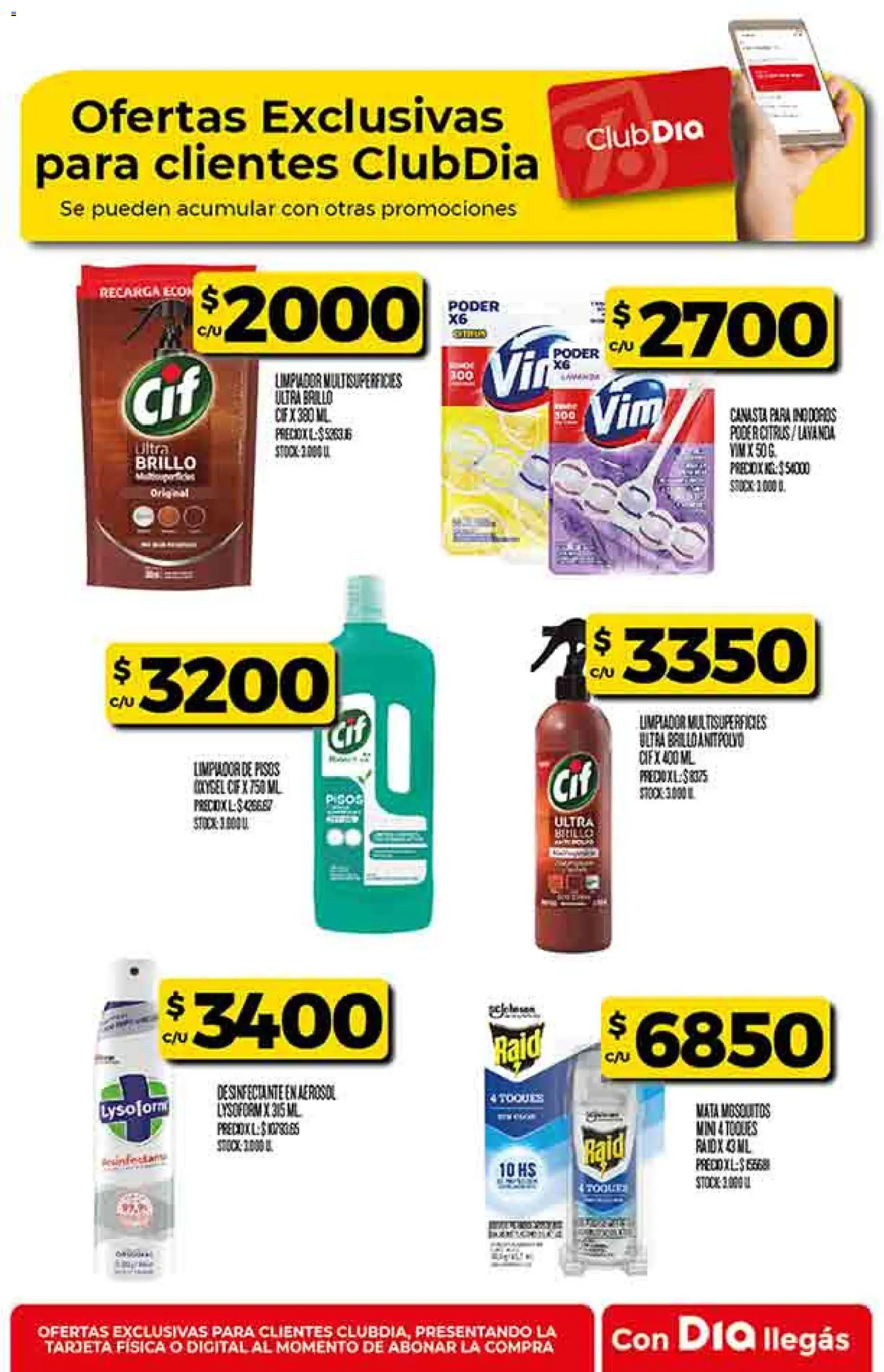 Dia - Ofertas - Salta y Jujuy │ válido desde el 10.12.2025 | Página: 47 | Productos: Desinfectante, Brillo, Limpiador, Canasta