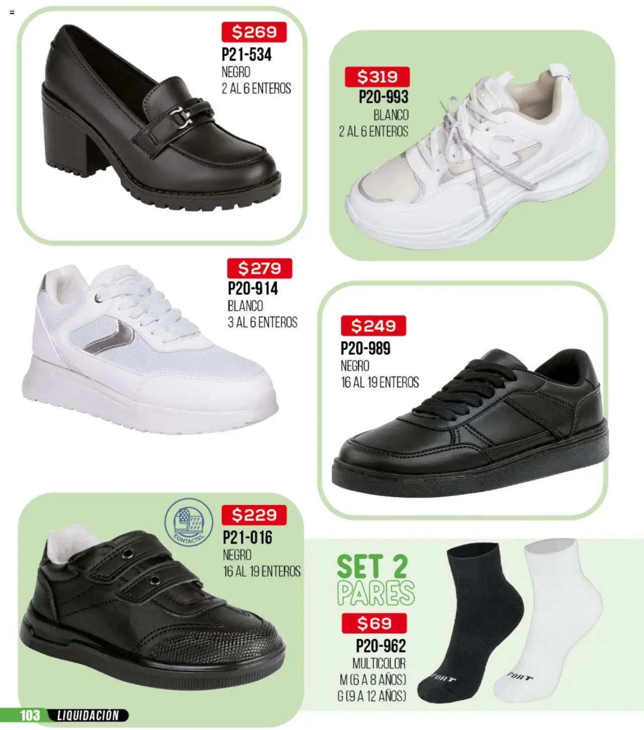 Nuevas ofertas de Cklass válidas en toda la República Mexicana desde el 09.09.2025. ¡Encuentra las mejores ofertas en Cklass - Catálogo Liquidacion Calzado! | Página: 104