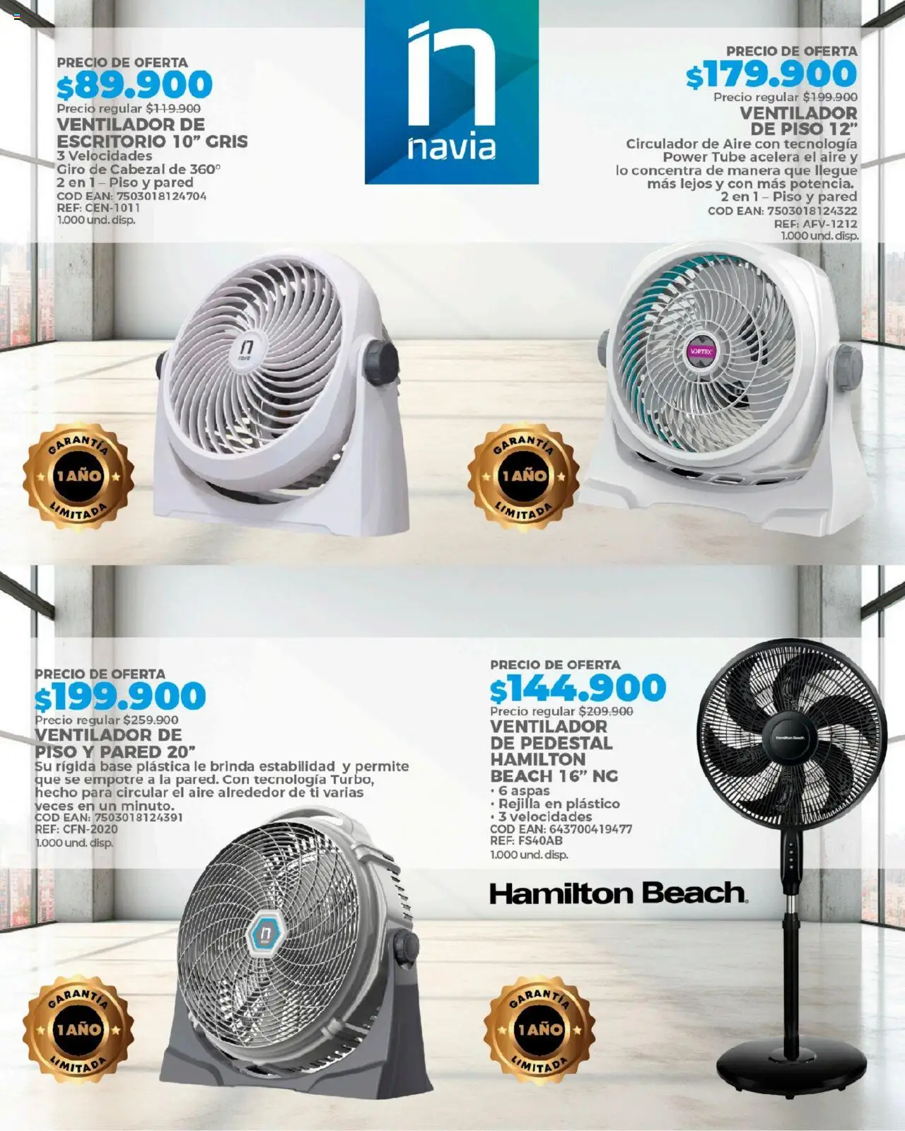 Olímpica revista - valida desde el 15.09.2025 | Página: 9 | Productos: Escritorio, Rejilla, Ventilador