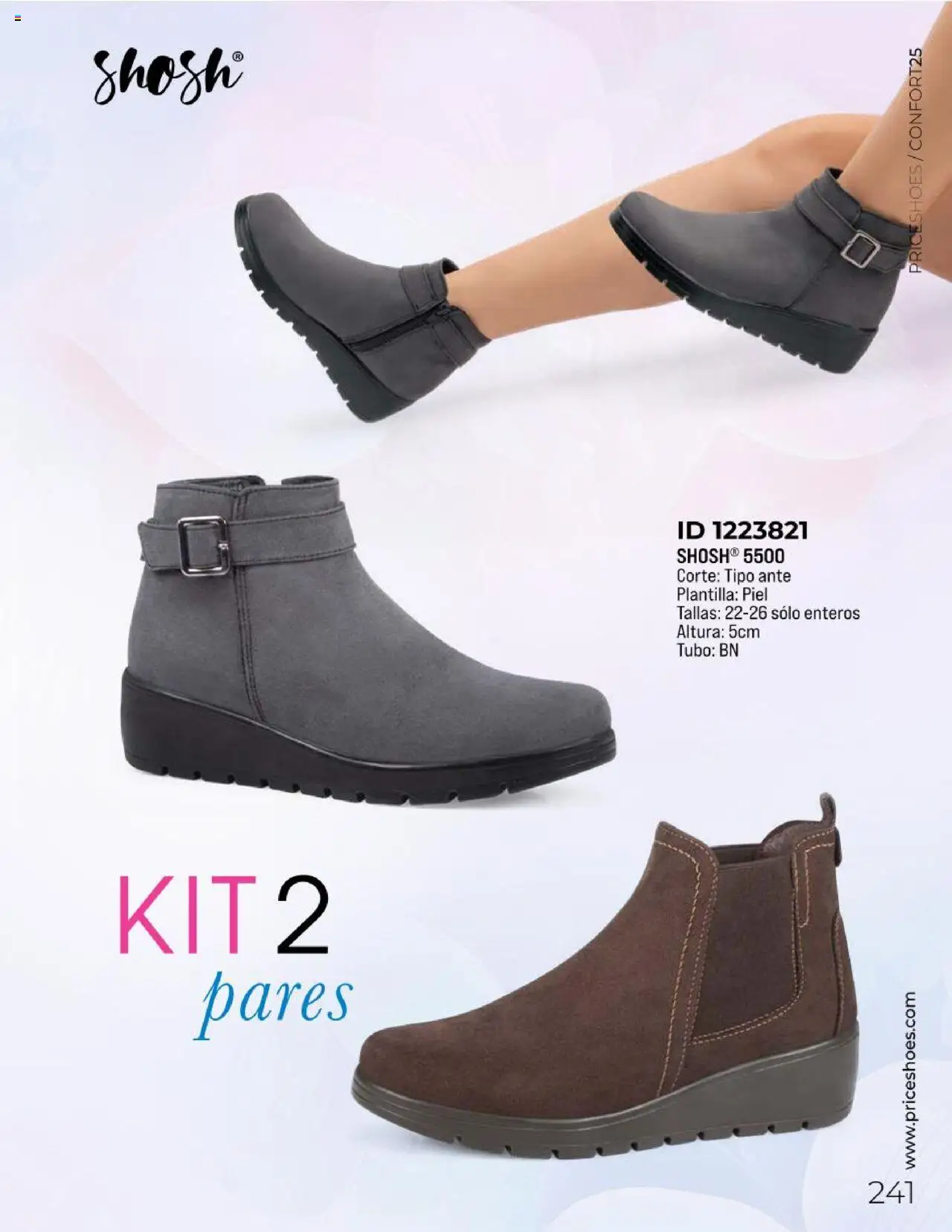 Nuevas ofertas de Price Shoes válidas en toda la República Mexicana desde el 10.02.2025. ¡Encuentra las mejores ofertas en Price Shoes catálogo Confort! | Página: 241