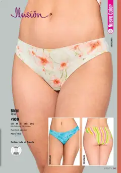Vista previa de Ilusión catálogo Primavera, nuevo folleto de la tienda, válido en México a partir del 01.04.2026 | Página: 151 | Productos: Algodón, Bikini