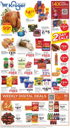 Preview of Kroger weekly ads valid from 15.10.2025