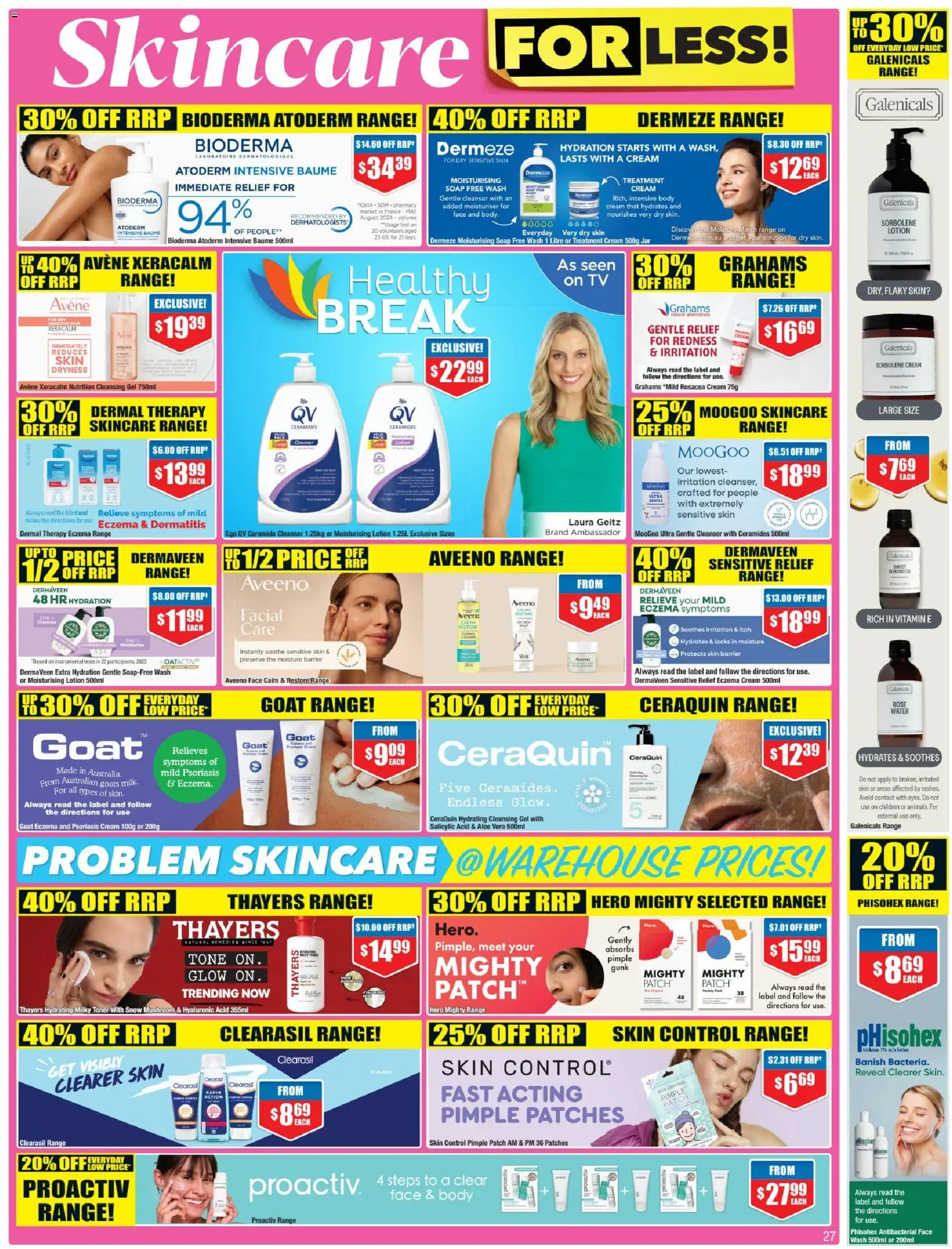 Chemist Warehouse catalogue - valid from 23.04.2026 | Page: 27 | Products: Oil, Lotion, Moisturiser, Sensitive skin