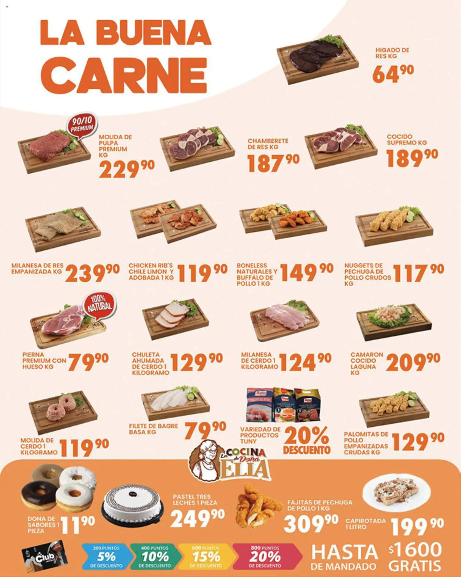 Nuevas ofertas de Alsuper válidas en toda la República Mexicana desde el 17.03.2026. ¡Encuentra las mejores ofertas en Alsuper folleto Zacatecas! | Página: 2 | Productos: Pastel, Cerdo, Res, Cocina