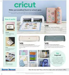 Preview of Harvey Norman - The Experts in Back -To- School - valid from 08.12.2025 | Page: 26 | Products: Accessories, Printer, Inkjet printer