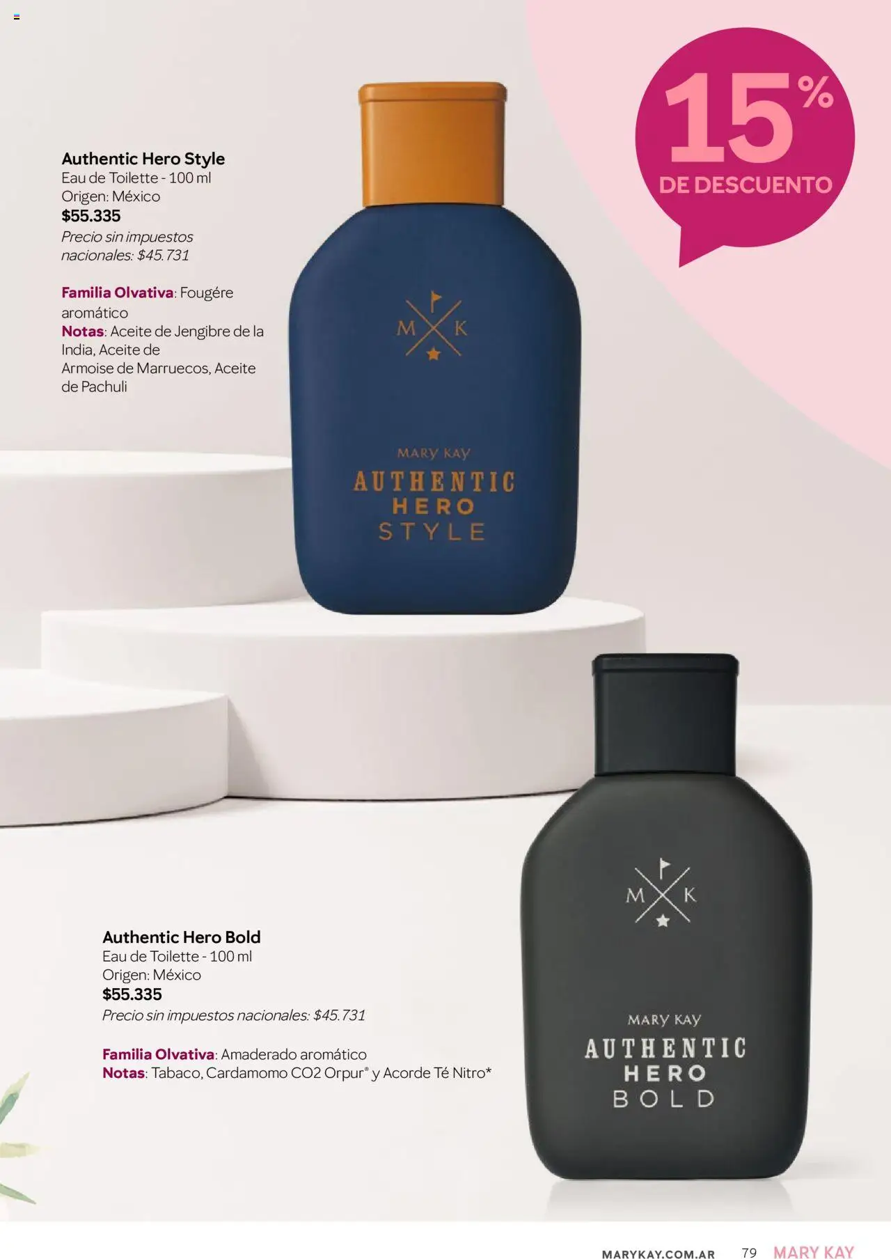 Mary Kay - Catálogo Look Primavera 2025 │ válido desde el 01.10.2025 | Página: 79 | Productos: Eau de toilette, Aceite, Té