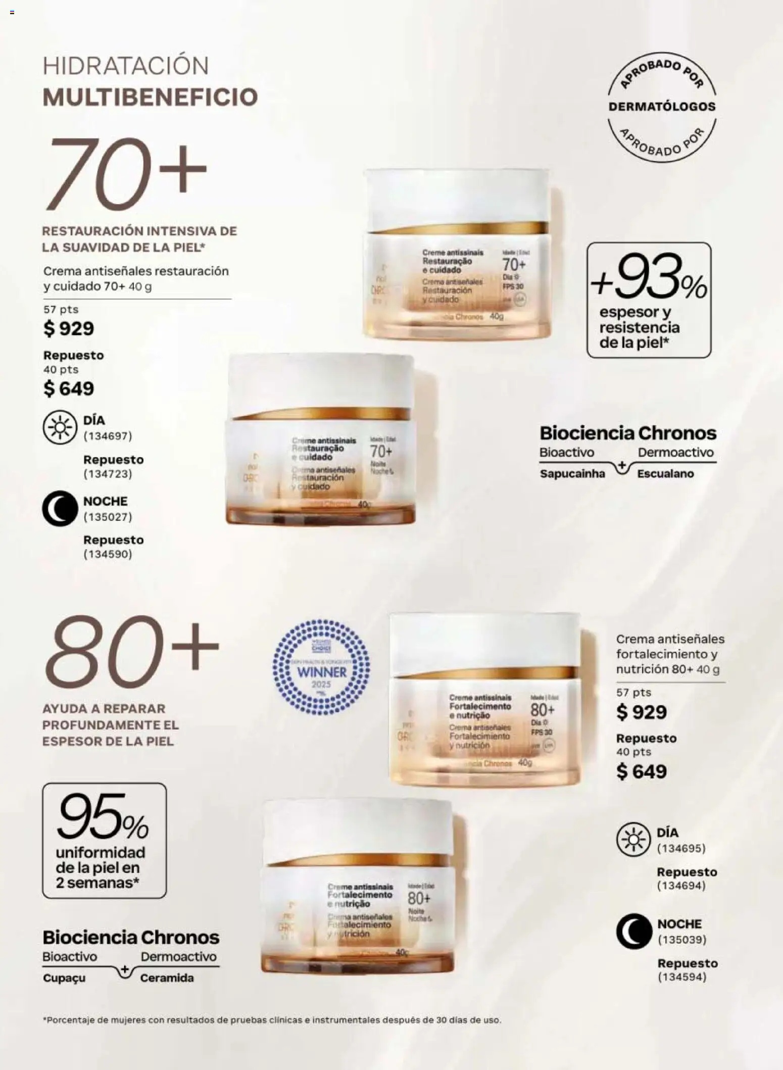 Nuevas ofertas de Natura válidas en toda la República Mexicana desde el 08.05.2026. ¡Encuentra las mejores ofertas en Natura campaña 8 2026! | Página: 95 | Productos: Crema