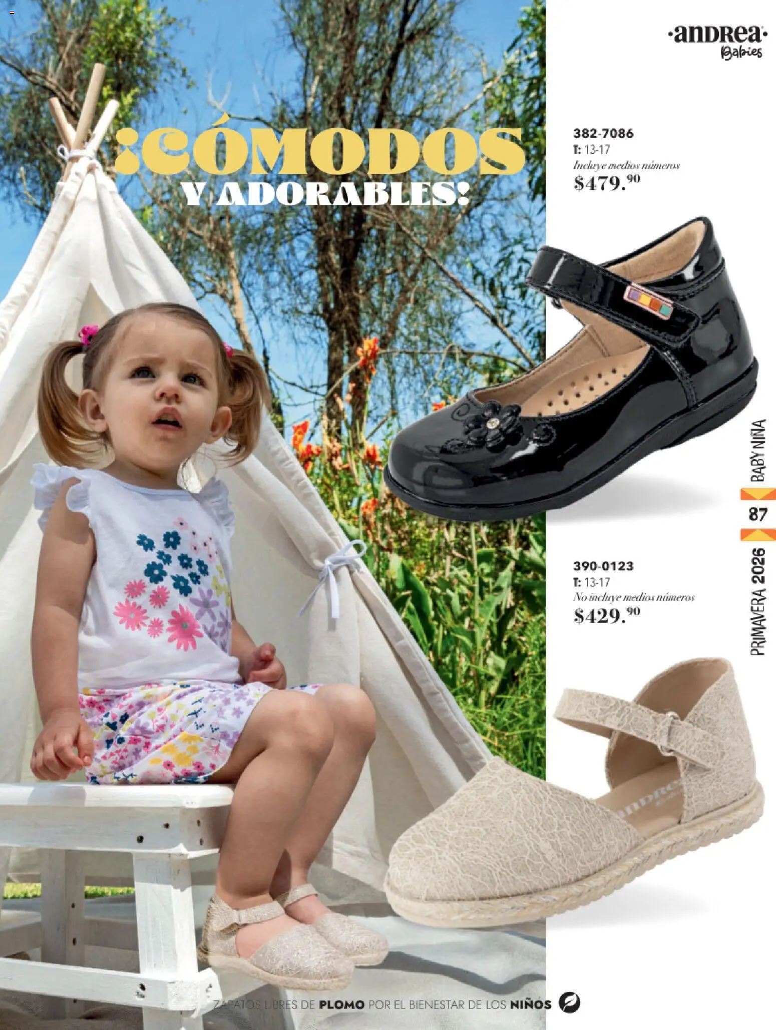 Nuevas ofertas de Andrea válidas en toda la República Mexicana desde el 25.01.2026. ¡Encuentra las mejores ofertas en Andrea catálogo Infantil Baby ! | Página: 11