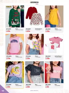 Vista previa de Andrea catálogo Outlet, nuevo folleto de la tienda, válido en México a partir del 21.12.2025 | Página: 198 | Productos: Blusa, Suéter, Ropa, Playera