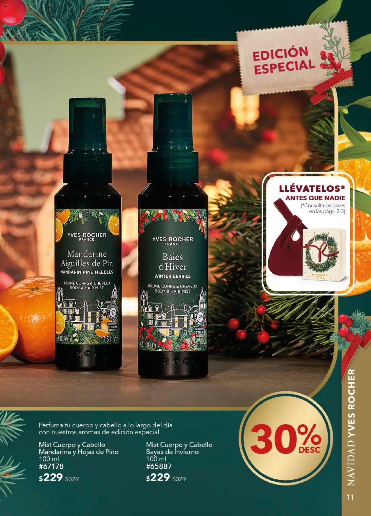 Nuevas ofertas de Yves Rocher válidas en toda la República Mexicana desde el 09.12.2025. ¡Encuentra las mejores ofertas en Yves Rocher campaña 17 2025! | Página: 11 | Productos: Body