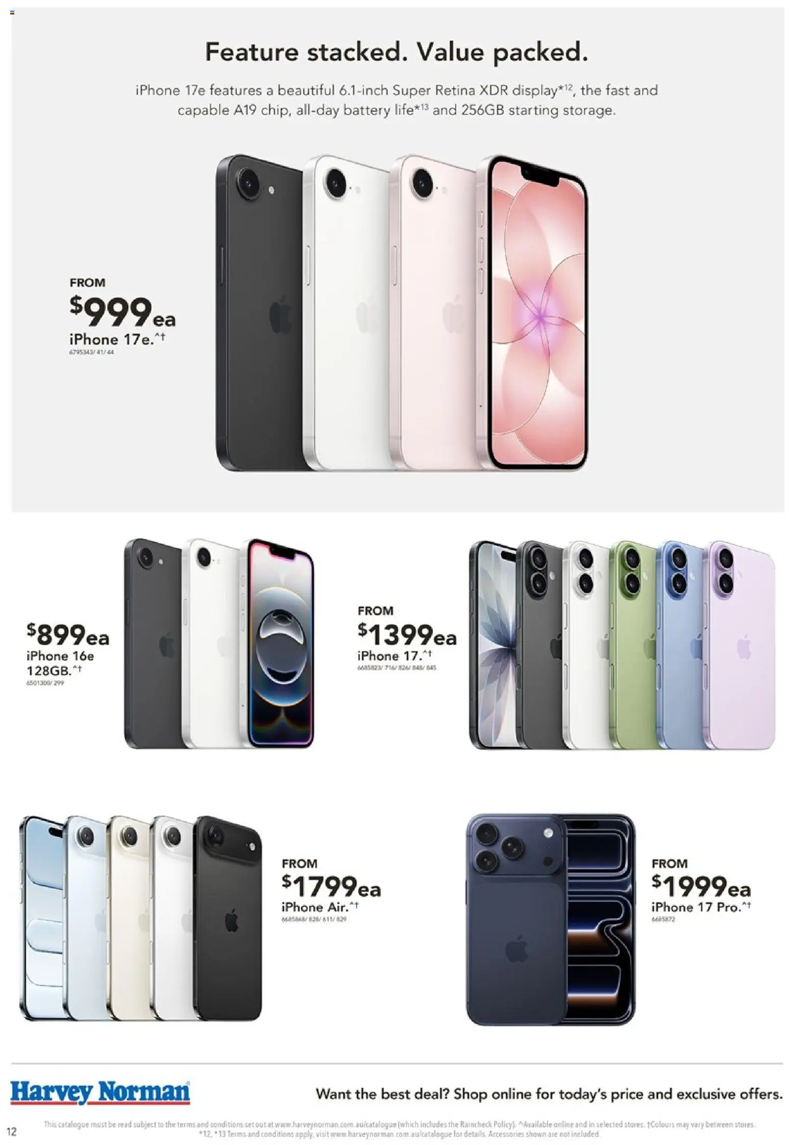 Harvey Norman catalogue - valid from 02.04.2026 | Page: 12 | Products: Battery, Iphone