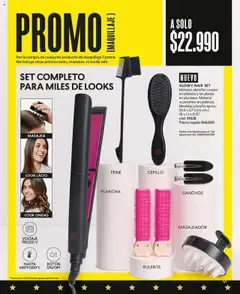 Catálogo CyZone Campaña 15 │ válido desde el 15.09.2025 | Página: 41 | Productos: Plancha, Maquillaje, Cepillo, Peine