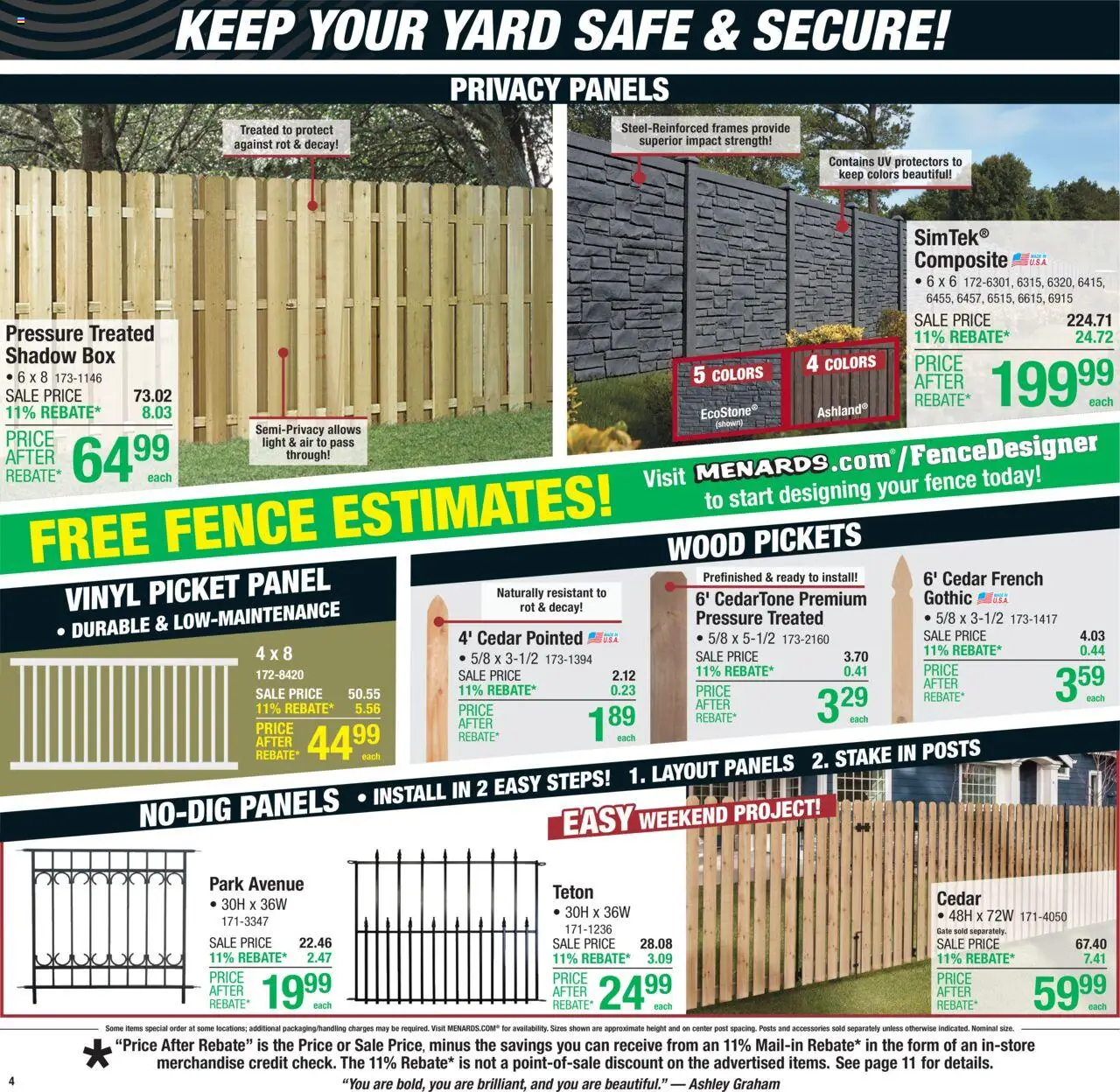 Menards Weekly Ad - valid from 03.07.2025 | Page: 6 | Products: Safe, Box