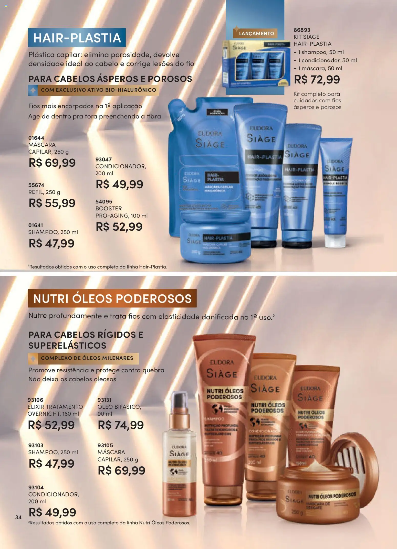 Eudora Folheto - válido de 10.11.2025 | Página: 34 | Produtos: Óleo