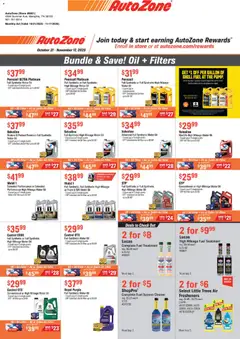 Vista previa de AutoZone catálogo Bundle & Save , nuevo folleto de la tienda, válido en México a partir del 21.10.2025