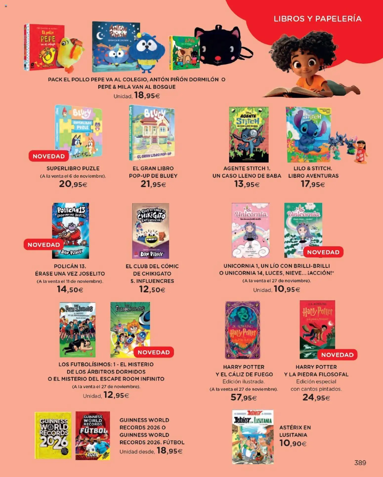 Nuevas ofertas de El Corte Inglés válidas en toda la República Mexicana desde el 27.10.2025. ¡Encuentra las mejores ofertas en El Corte Inglés catálogo Juguetes! | Página: 389 | Productos: Pollo