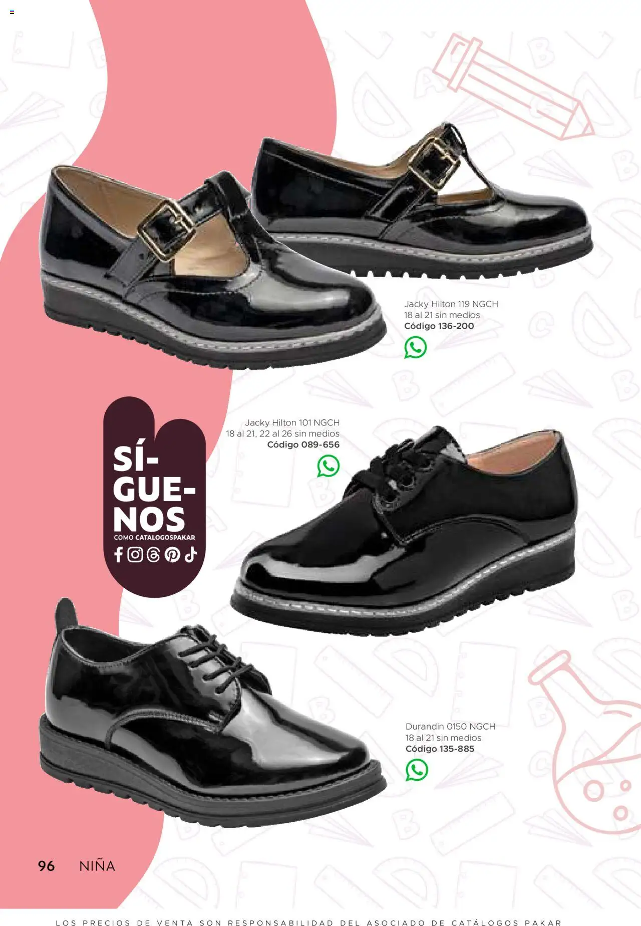 Nuevas ofertas de SC Pakar válidas en toda la República Mexicana desde el 24.07.2025. ¡Encuentra las mejores ofertas en SC Pakar - Catálogo Nina otoño / invierno! | Página: 96