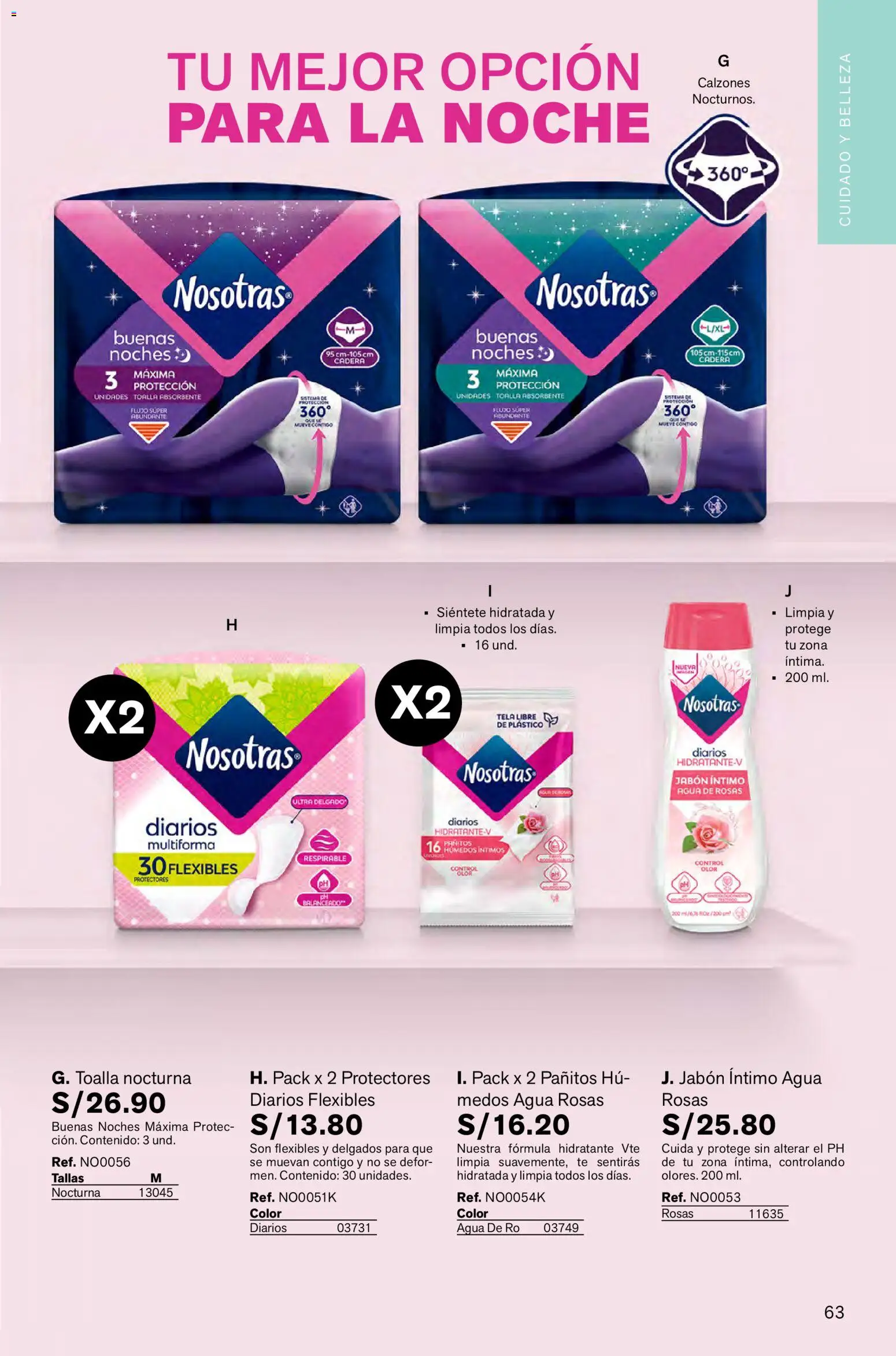 Catálogo Leonisa válido desde 16.01.2026 | Página: 63 | Productos: Jabón, Toalla, Té