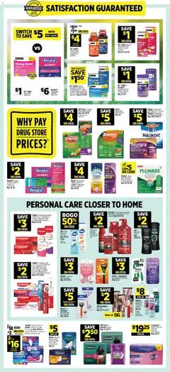 Preview of Dollar General weekly ads valid from 05.04.2026 | Page: 11 | Products: Melatonin, Tampons, Body Wash, Switch