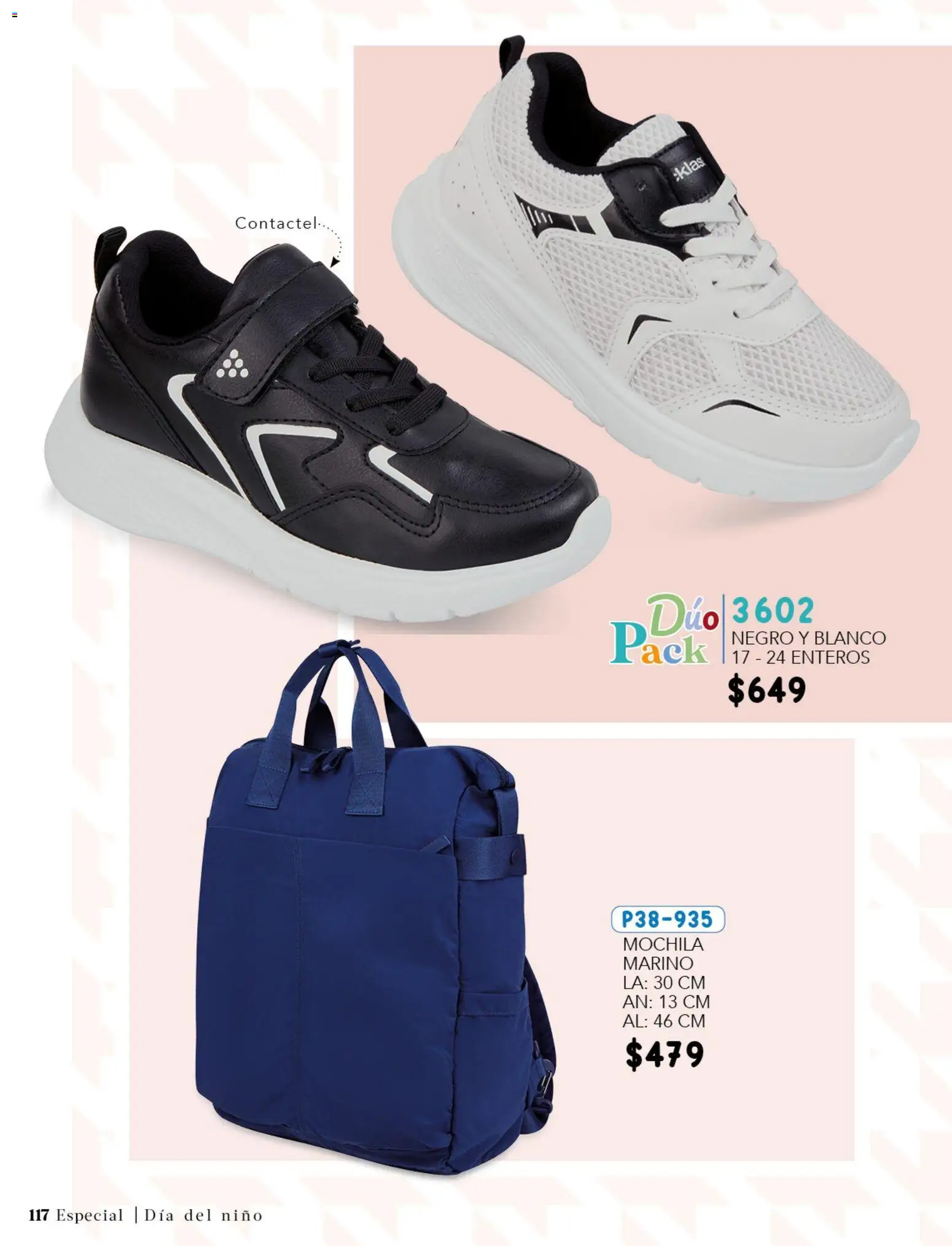 Nuevas ofertas de Cklass válidas en toda la República Mexicana desde el 26.03.2026. ¡Encuentra las mejores ofertas en Cklass catálogo Especial Día del Niño! | Página: 34 | Productos: Mochila