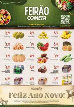 Cometa Supermercados - Ofertas Feirão - Pré-Visualização do folheto da loja Cometa Supermercados, válido de 28.12.2025