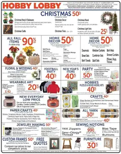 Preview of Hobby Lobby weekly ads valid from 24.11.2025